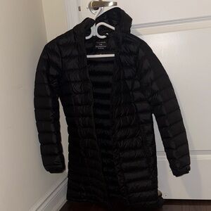 Aritzia Black Puffer Coat